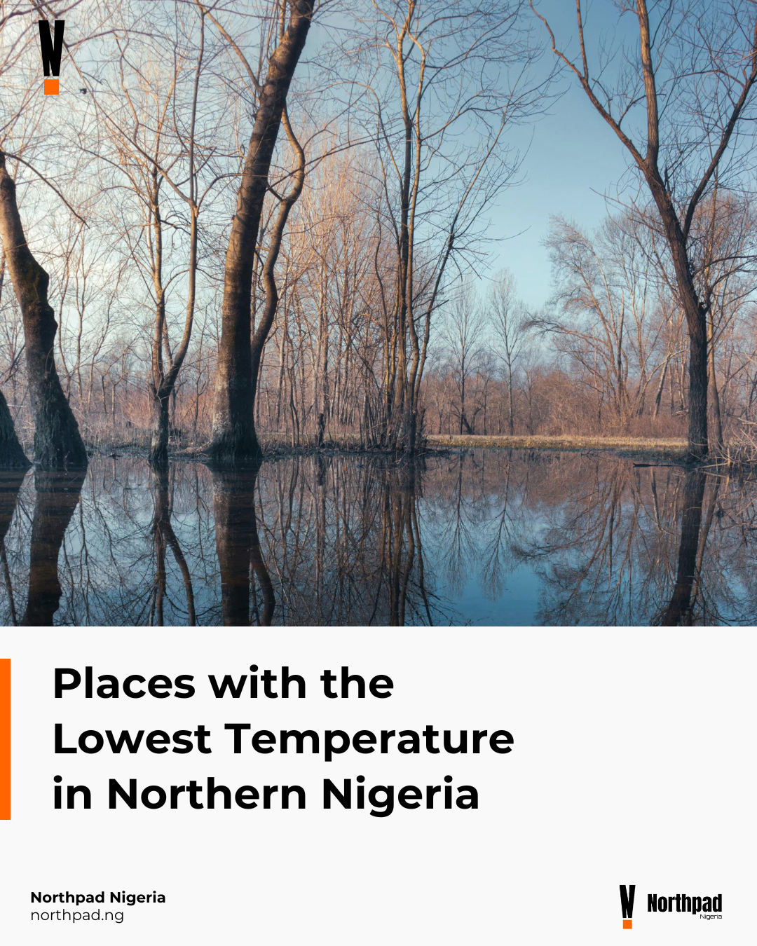 Places with the Lowest Temperature in Northern Nigeria